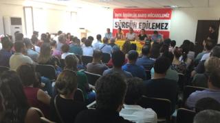 Eğitim-Sen basın toplantısı