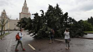 Ураган в Москве