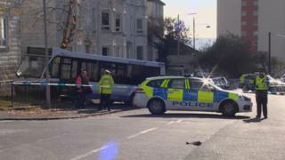 Crash scene