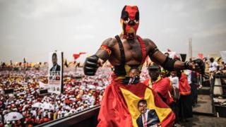 Campaña electoral en Angola