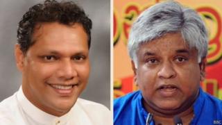 අමාත්ය දයාසිරි සහ අමාත්ය අර්ජුන