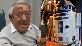 Kenny Baker in 2007, R2-D2