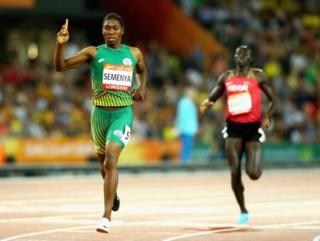 Caster Semanya remporte une nouvelle médaille d'or