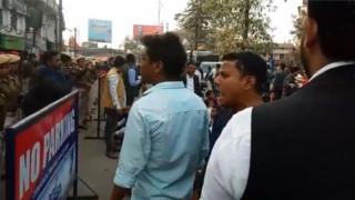ঘটনাস্থলের একটি দৃশ্য