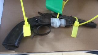 Gun used by David Nurse