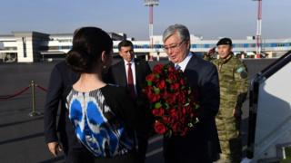 Тўқаев Тошкентда
