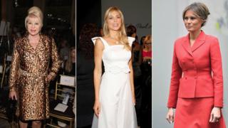 Ivana, Marla and Melania