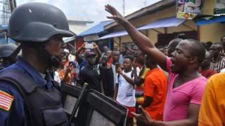 Liberia protest