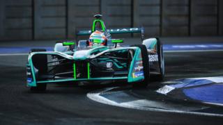 Formula E racing car
