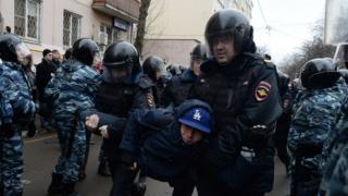 Задержание активиста