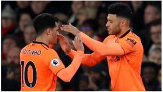 Coutinho na Oxlade-Chamberlain
