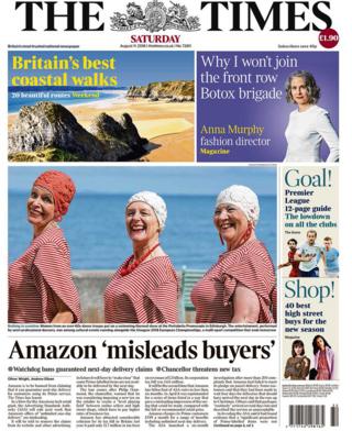 The Times Saturday