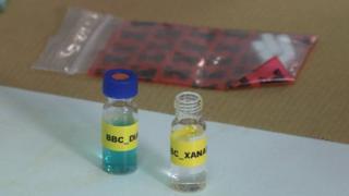 Лабораторные испытания таблеток ксанакса и диазепама, незаконно продаваемых в Интернете
