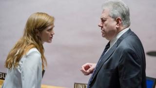 Саманта Пауер та Володимир Єльченко