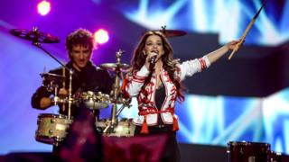 Болгарская исполнительница на конкурсе Евровидения-2013