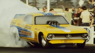 Stardust in the 1973 NHRA Winternationals Drag Race