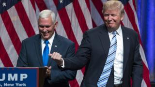 Майк Пенс и Дональд Трамп пойдут на выборы в паре