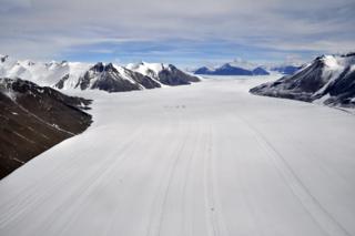 A scene from Antarctica