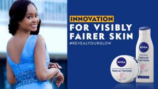 Nivea cream advert wey get Omowunmi Akinnifesi