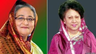 হাসিনা, খালেদা
