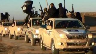 IS militants (file photo)