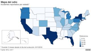 Mapa de incidentes del SLPC, agosto 2017