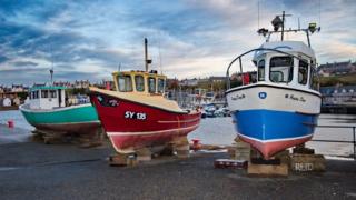 Boat at Findochty