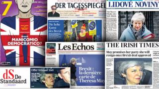 Первые страницы европейской прессы