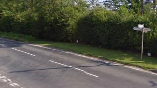 Road near Strensall