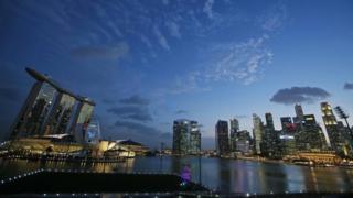 Singapore skyline