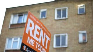 Rent sign