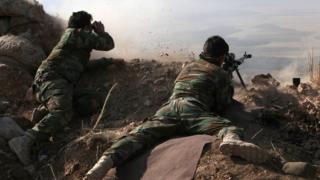 Peshmergas.