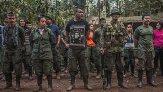 Waasi wa kundi la Farc nchini Colombia