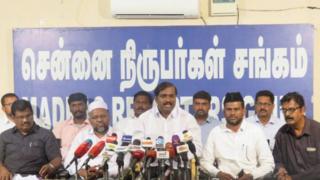 ஐபிஎல் வேண்டாம் என்று கோரி செய்தியாளர் கூட்டம்