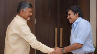 చంద్రబాబుతో పవన్ కళ్యాణ్