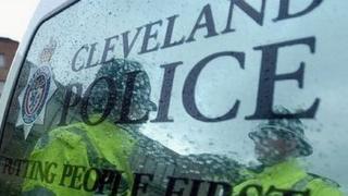 Cleveland Police van