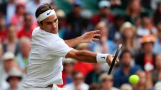 Đây là trận thắng thứ 100 đơn nam và là bán kết thứ 12 tại Wimbledon của anh.