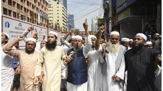 Protesta contra los ataques de Christchurch en Bangaldesh