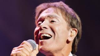 Sir Cliff singing