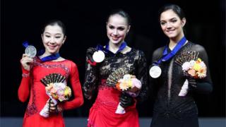 Элизабет Турсынбаева, Алина Загитова, Евгения Медведева