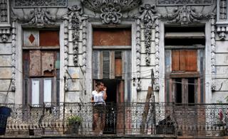 Paseo del Prado main street in Havana