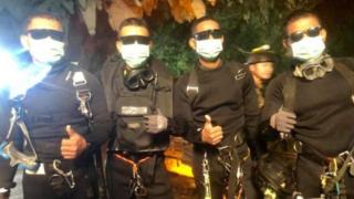 Thailand boys trapped in caves