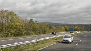 M4 between Junction 36 and 37