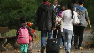 A Romanian family arrives in Berlin in September 2014