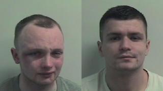 Christopher Rennie (left) and Anthony Wright