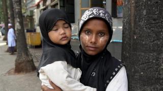 ইয়াঙ্গনের একজন মুসলিম বাসিন্দা