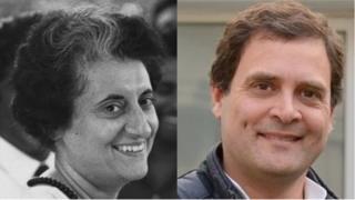 इंदिरा गांधी, राहुल गांधी