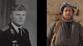 Игорь Билокуров ва у деб тахмин қилинаётган собиқ совет аскари