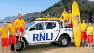 RNLI lifeguards