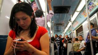 Metro de la Ciudad de México.